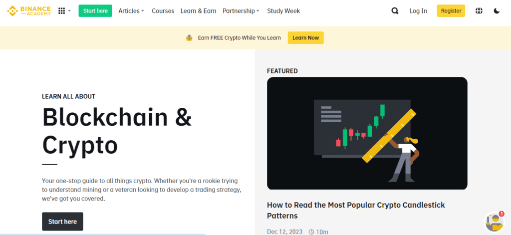 Cryptocurrency Courses - Binance's Academy